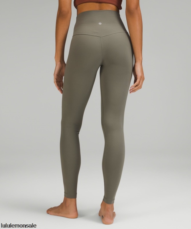 Lululemon Damen DELULU032 | Grey Sage Align Hochhaushose 28